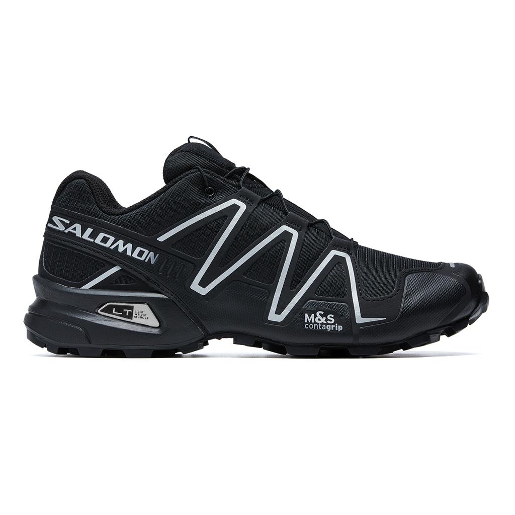 SALOMON Speedcross 3 Black Silver Unisex Sneakers Footwear-Silver L47588000