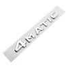 3D ABS Car Rear Trunk 4MATIC Logo Letters Emblem Badge Stickers For Mercedes Benz W246 W204 W205 W212 W213 R350 GLA GLC GLK W447
