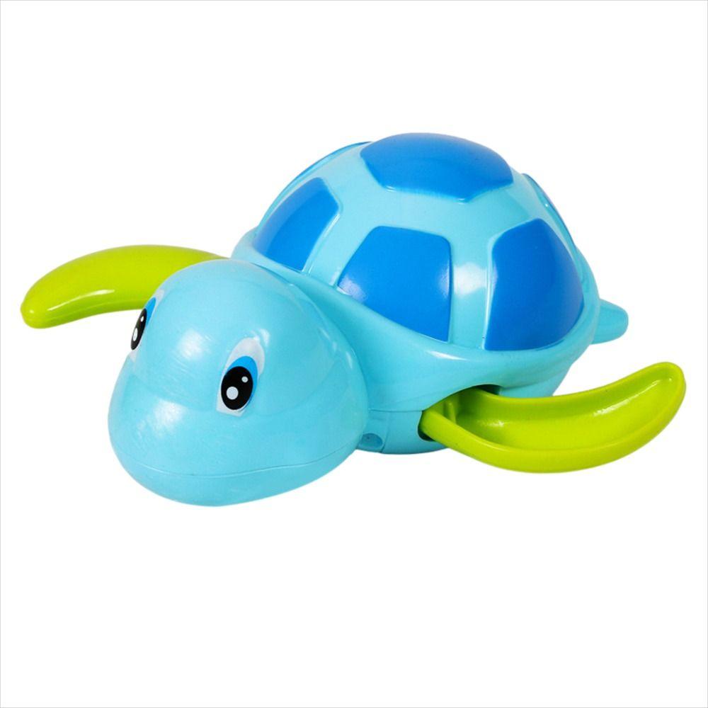 Cute Cartoon Wind Up Animal Tortoise Swim Turtle Baby Bath Toys Tortoise Water Toy  Bathing Shower