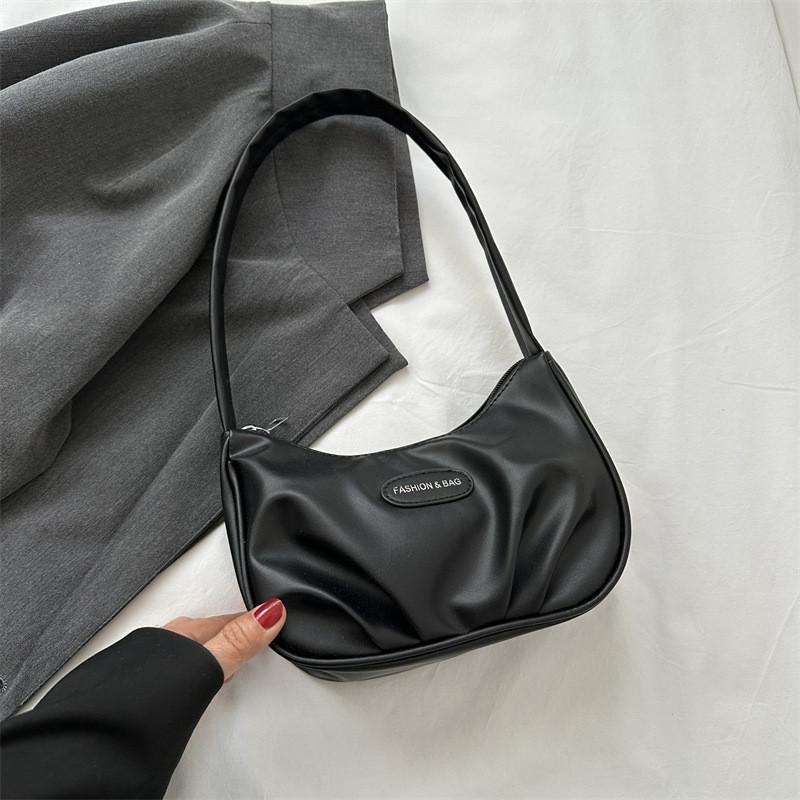 2023 New Style Casual Commuter Shoulder Bag Fashionable Street Trendy Pu Handbag For Women