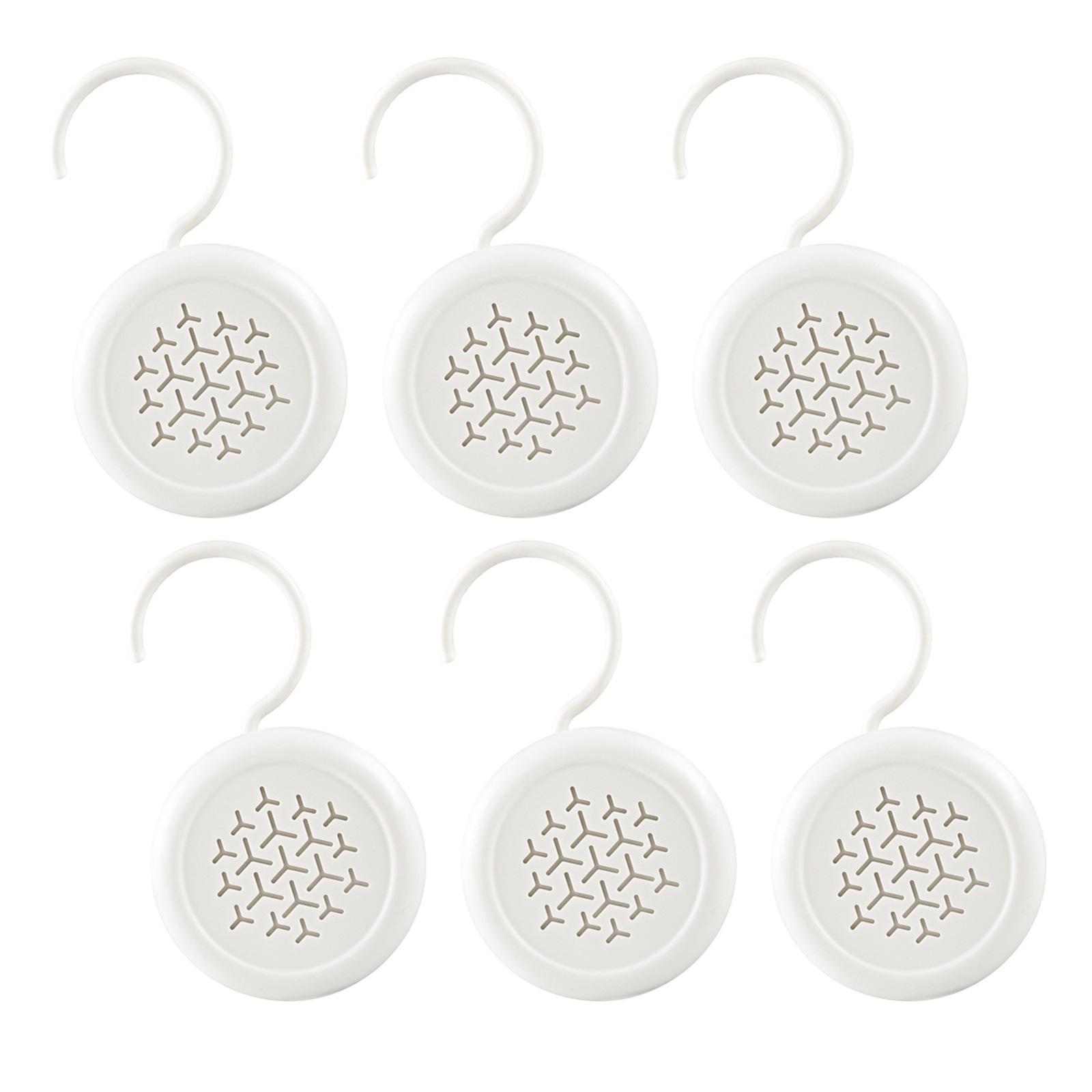 

6 шт. подвесных средств от моли для шкафов, длительного использования, защищающих от моли и плесени, безопасных для различных тканей одежды