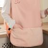 Vest Style Sleeveless Apron Waterproof Coffee House Uniform  Cleaning Accessories