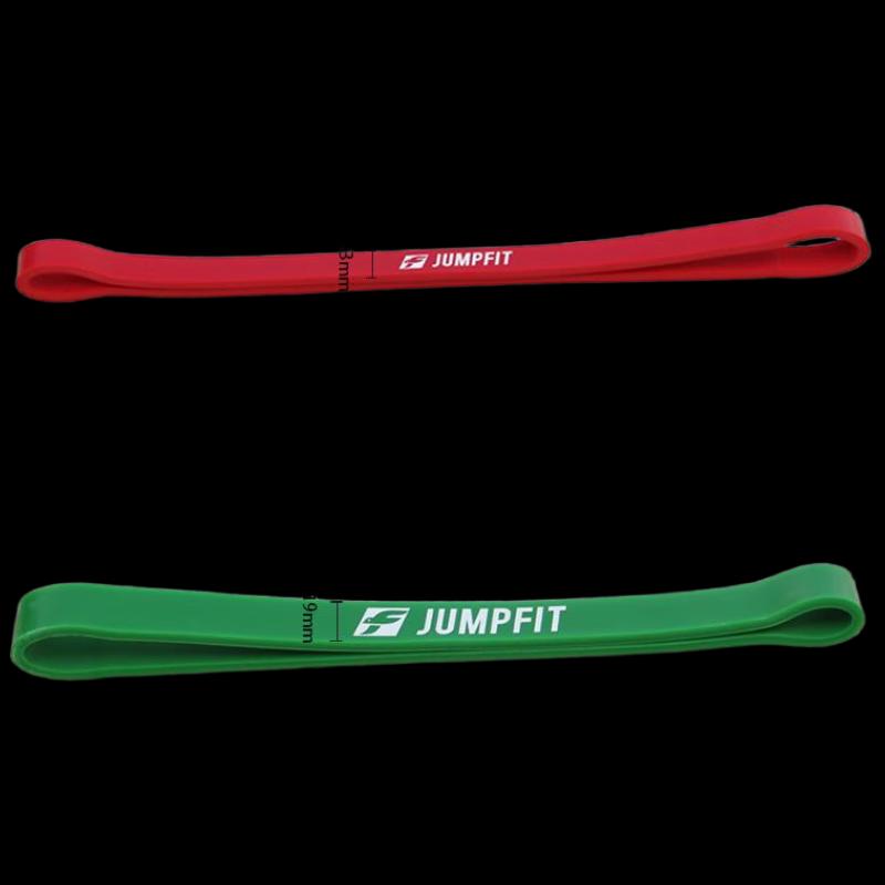 JUMPFIT Short Latex Resistance Loop Band Set
