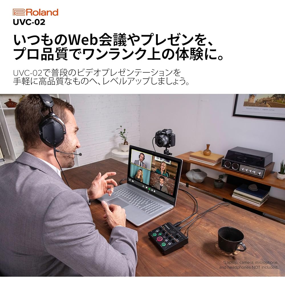 Roland Roland Online Presentation Mixer UVC-02 WEB PRESENTATION DOCK Broadcast Recording Studio O...