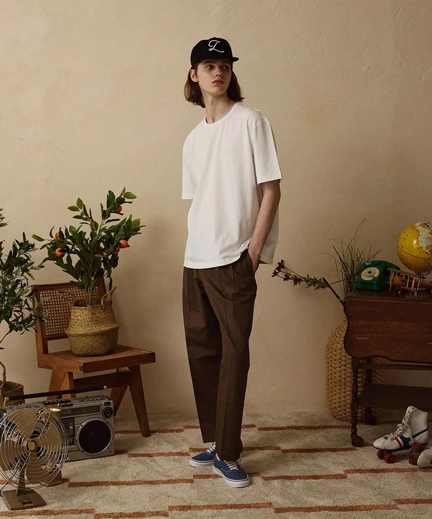Jelolaunji [Soft Cotton] Essential All Day T-Shirt White