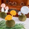 Creative Enoki Bamboo Fungus Plush Mushroom Toy | Wild Mushroom Doll Ornament for Children and Girls Gift