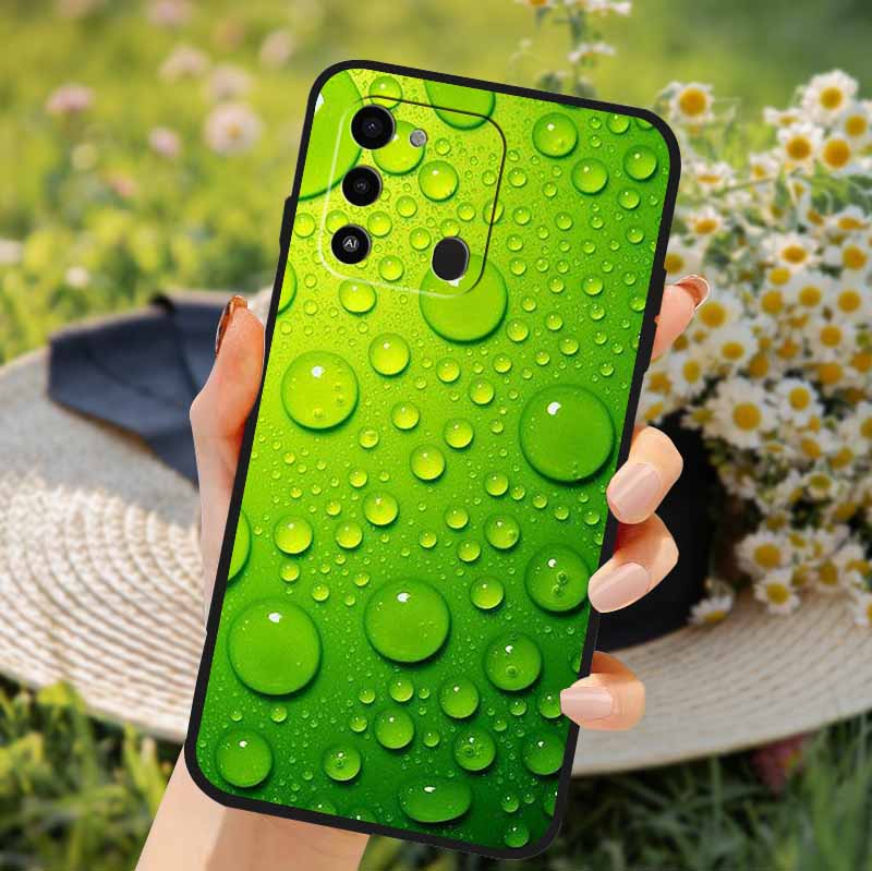 For Tecno Spark GO 2022 Case 2024 Cat Cartoon Soft TPU Silicone Phone Case For Tecno Spark 8C Cover Protective Spark8C KG5k KG5j