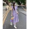 Summer Xiaofei Sleeve Loose Version Princess Dress New Sweet Temperament Meat Cover Dress French High-end Long Skirt