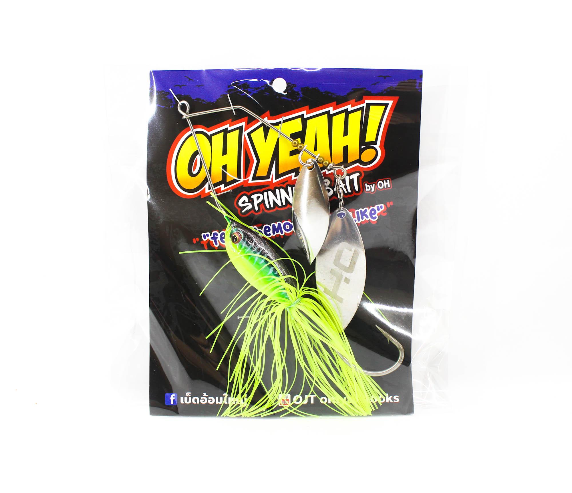 

Oh Yeah Spinnerbait 40 грамм Тонущая приманка Fire Tiger (0007)