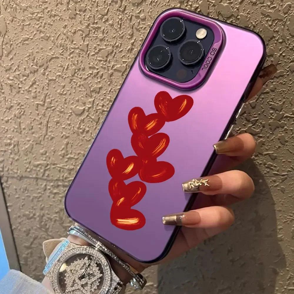 For iPhone 14 15 16 13 12 11 Pro Max Plus 7 8 SE 2020 2022 2023 XR X XS Max 16Pro Max Luxury Case Fashion Pattern Phone Cover