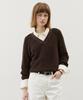 CITYBREEZE Puff V-Neck Knit_4 Colors