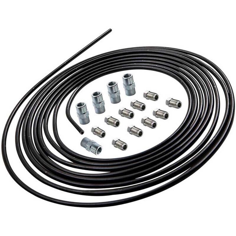 5m Brake Line Brake Pipe Steel 4.75 Mm & 10 Screw Connections & 5 Connectors Brake Line