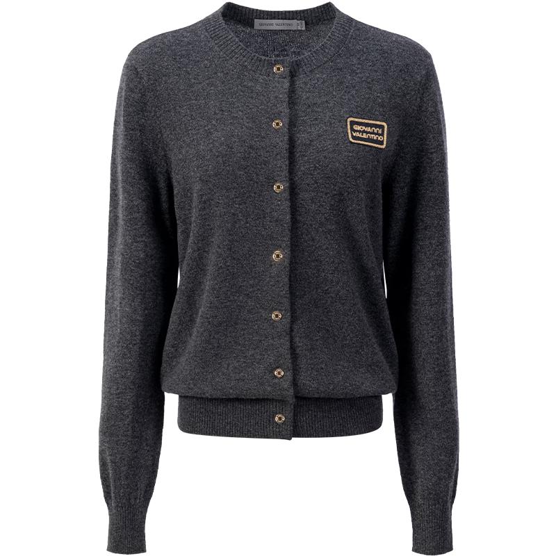 Giovanni Valentino Women's Pure Wool Knit Top