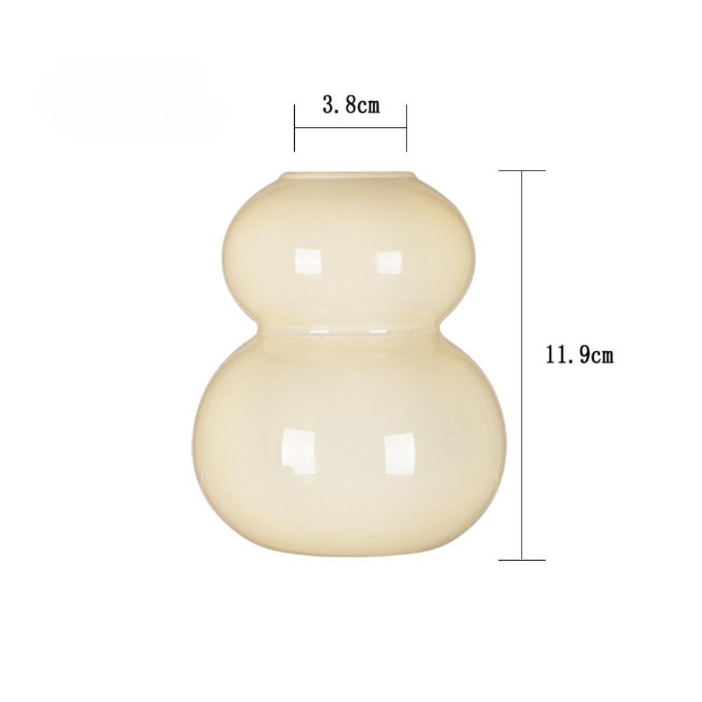 

Креативная стеклянная ваза для цветов, композиции, гидропонный контейнер для цветов, настольное украшение для дома, гостиной, офиса жёлтый