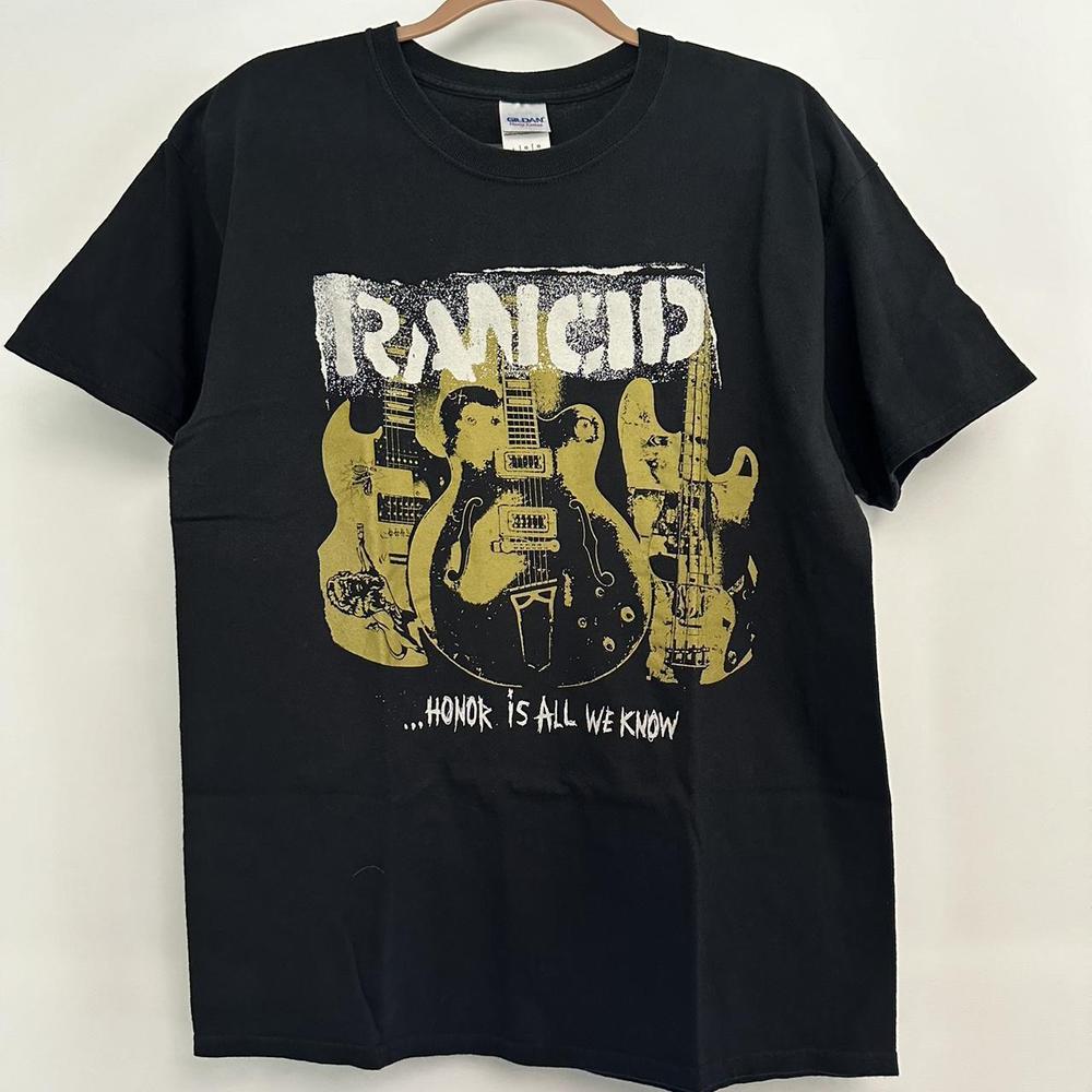 Rancid Honor Is All We Know Band T Shirt Basic Black Tee Unisex S