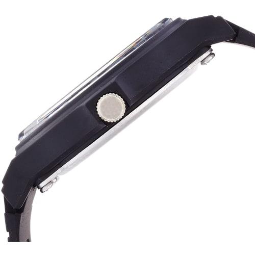 Fieldwork Analog Casual Watch, Harvey, DT108-1, Women's, Black, with Urethane Strap and White Dial