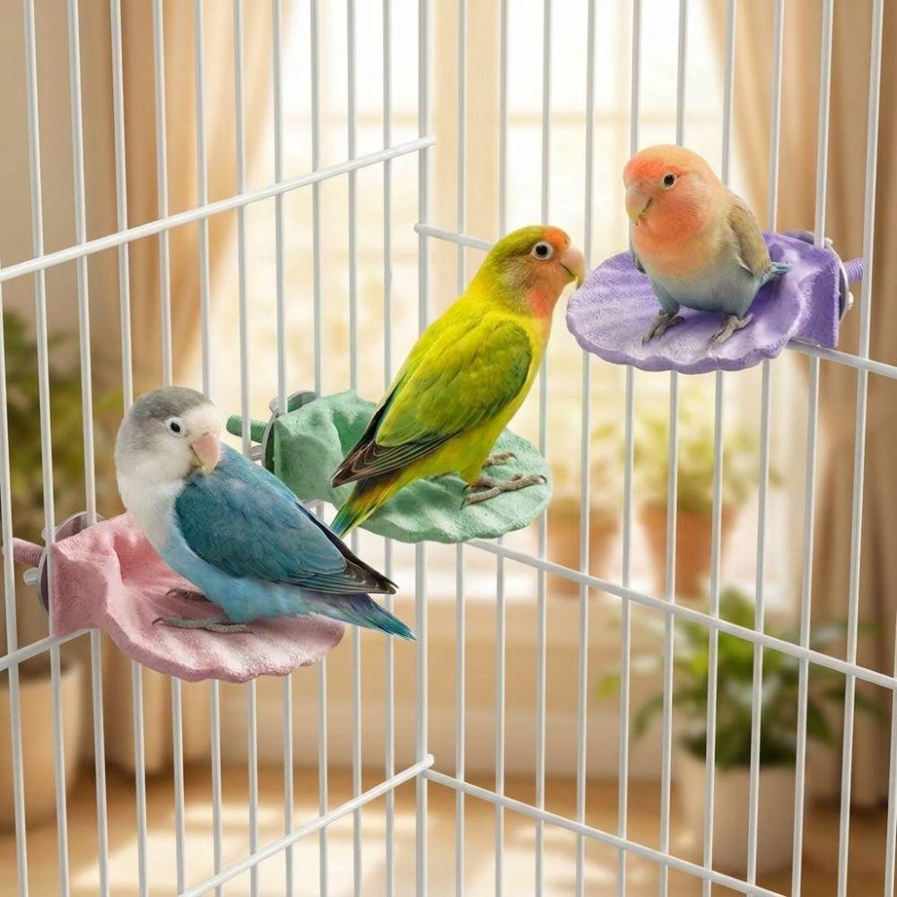 Non-slip Bird Chew Grinding Toy Wear-resistant Bird Cage Perches Parrot Perch Stand Claw Grinding