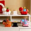 Cute Horse Toothpick Cylinder Creative Pony Toothpaste Box Home Tea Table Floss Box Cotton Swabs Storage Can Home Desktop Ornament