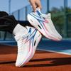 High-quality Men's and Women's Running Shoes Non-slip Wear-resistant Sneakers 2025 Summer Fashion Hot Lace Mesh Tennis Shoes