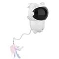 

Automatic Cat Toys Intelligent Laser Cat Toys LED Pet Interactive Toys Smart Funny Cats Laser Toys With Pendants білий