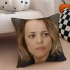 AAni Bezzerides Cushion Cover Throw Pillow Cover Hidden Button Durable Polyester Chair Cushion