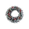 New Year Wreath On The Door Artificial Christmas Pine Cones Wreath Door Hanging Christmas Decoration Party Christmas Garland