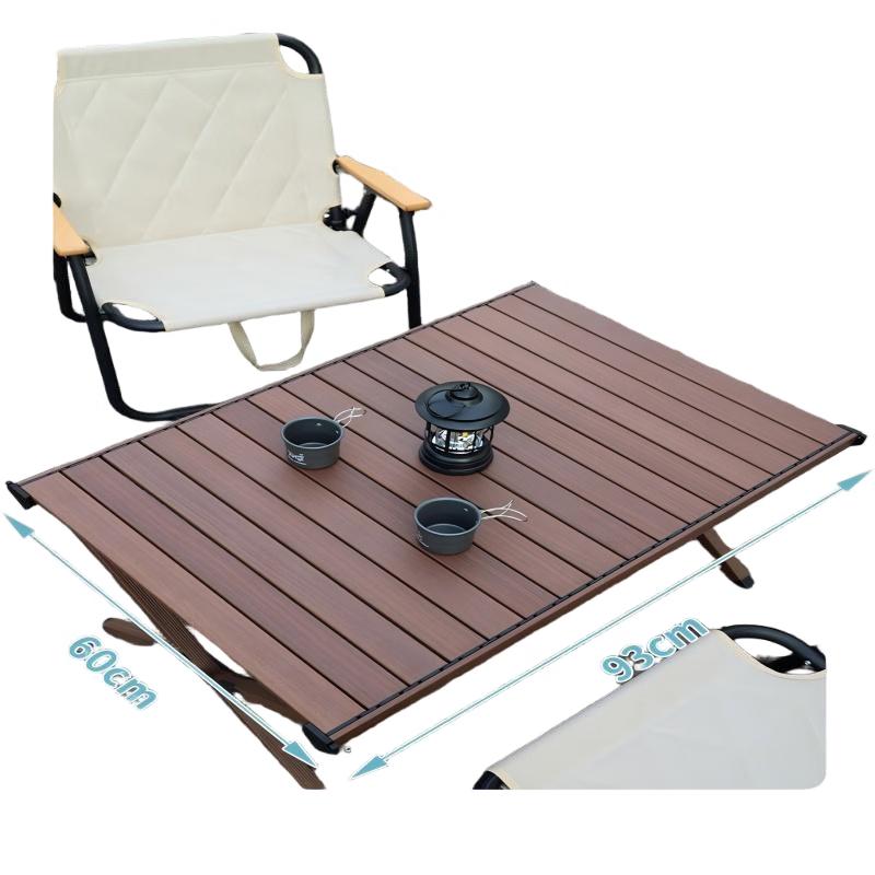 Outdoor Roll-Up Folding Camping Table