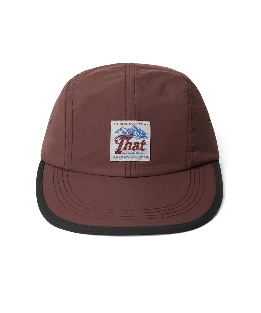 THISISNEVERTHAT Supplex® Long Bill Cap Burgundy