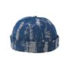 Fashion Washed Cotton Docker Cap Adjustable Windproof Brimless Skullcap Casual Retro Beanie Hat Hip Hop