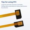 Nano 4Ff Konwerter Karty SIM Kabel Przedłużający Fpc Do Nano 4Ff Micro 3Ff Standard 2Ff Adapter Karty SIM Usim Linia Konwersyjna