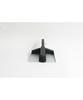 IDEA PORT Reszta Magnetic Brush Black Dustpan Cleaning Magnet Mini Made In Set, Broom, Set, Duster, Tools, Included, Tabletop, Size, Wooden,