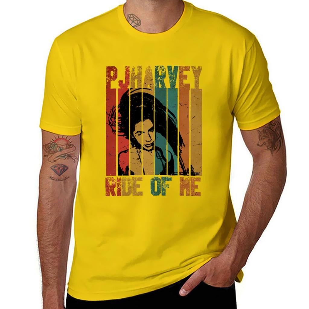 Vintage Pj-harvey - Ride of Me T-Shirt Oversized T Shirt for a Boy Blanks T Shirts for Men Pack