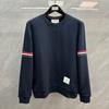 Unisex Cotton Terry Loopback Hooded Crewneck Sweatshirt Set Casual Outfit Youth