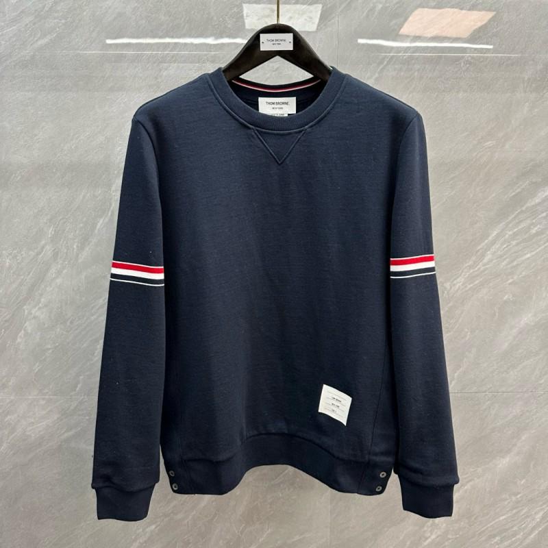 Unisex Cotton Terry Loopback Hooded Crewneck Sweatshirt Set Casual Outfit Youth