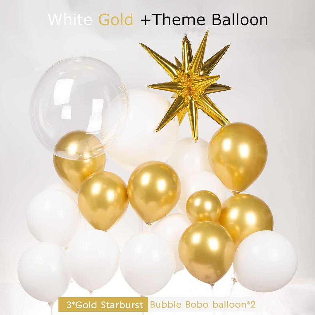 Platinfarbenes Aluminiumfolien-Ballonbogen-Set für Hochzeiten, Festivals, Geburtstagsfeiern und Feiern