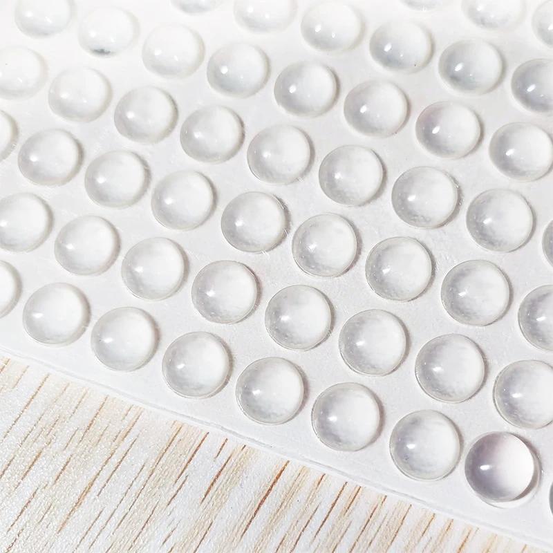 300/6 Stück Selbstklebende Transparente Türstopper Gummidämpfer Puffer Schrankpuffer Silikonmöbelpunkte Kissen Schutzpolster