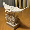 3D Printed Bionic Manta Ray Ornament Mechanical Ocean Animal Decoration with Music for Home Office Desk Tabletop Decor