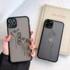 Funny Abstract Art Lines Fashion Phone Cases Cartoon Women Cover For Iphone 15 14 7 8 Plus XR XS XS 15 11 14 12 13 Pro Max Coque