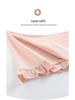 Women's Summer Court Style Lace Pajama Dress, Pure Cotton, Short Sleeve, Plus Size, Mid-Length, Wearable Outdoors, High-End Feel