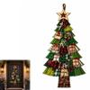 Vintage übergroßer Stoff-Weihnachtsbaum Handgemacht DIY Weihnachts-Patchwork Bastelset Weihnachtsgeschenk