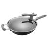 ASD 32CM Uncoated Cast Iron Wok