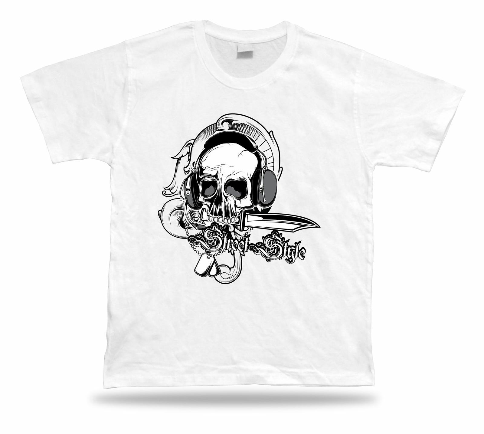 

Street sigle Skeleton Monster Knife awesome modern tshirt design apparel tee 5XL різнокольоровий