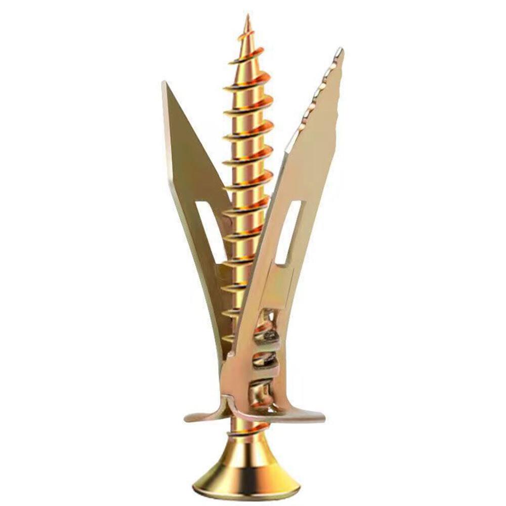 25Pcs Self Drilling Anchors Screws Self-Tapping Expansion Screw Drywall Anchor Kits Suitable for Gypsum Board Plasterboard