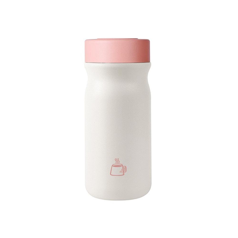 Portable Thermos Bottle Double-Layer Insulated Flask Tea Cup Mini Thermal Water Bottle Hiking