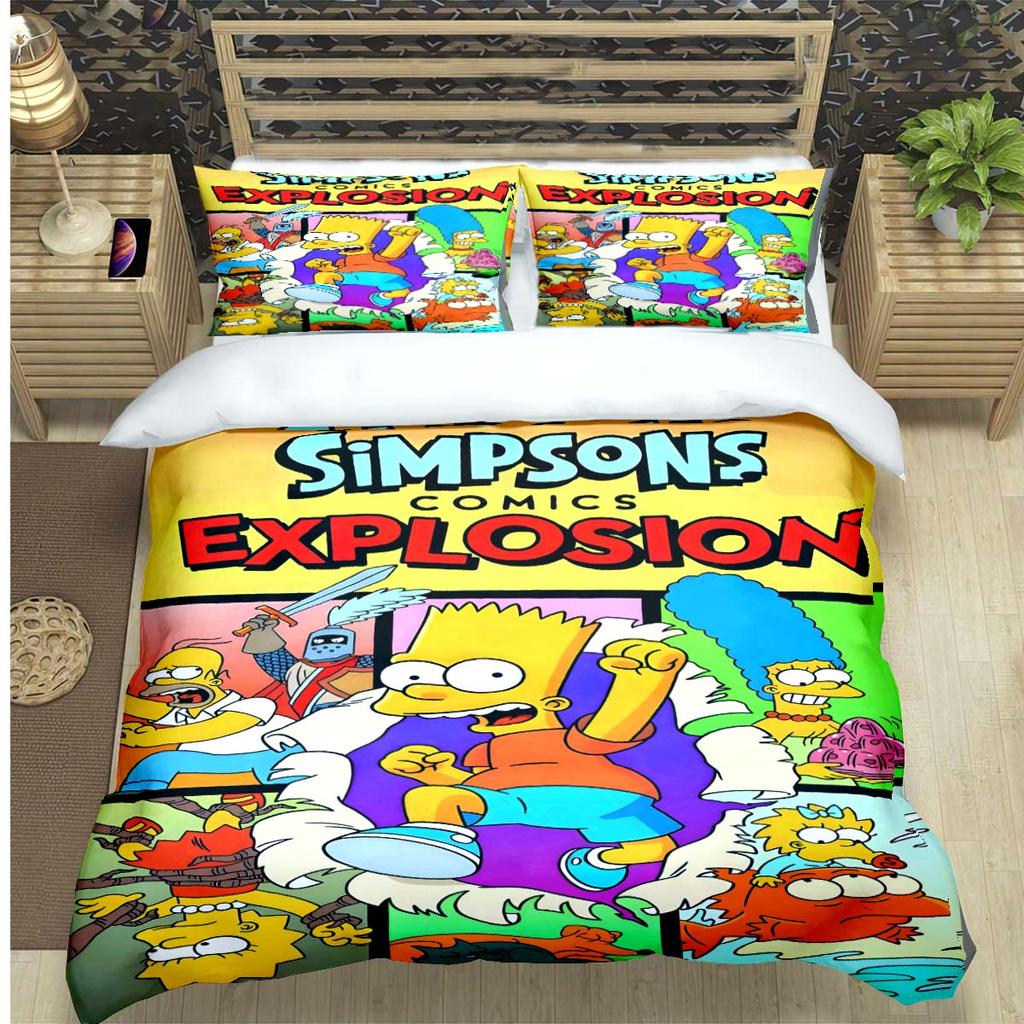 Beliebte Cartoon-TV-Rollen-Druck Bettwäsche-Sets Bettwaren-Set Bettdecken-Set Teens Mädchen Twin Einzel Kind Geschenk