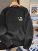 Men's Trendy Loose Fit Letter Hoodie - Spring/Autumn Casual American Style Pullover