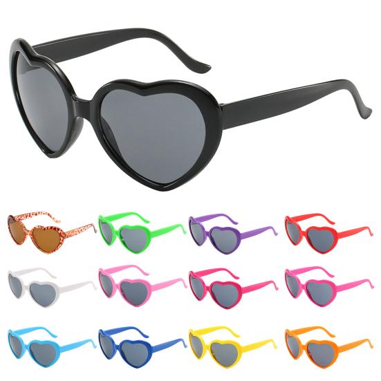 Occhiali da Sole da Donna alla Moda Carini Adorabili Retro a Forma di Cuore per Viaggiare