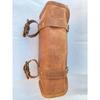 Leather Motorcycle Pouch Panniers Saddle Bag Saddlebags Brown Luggage Handmade