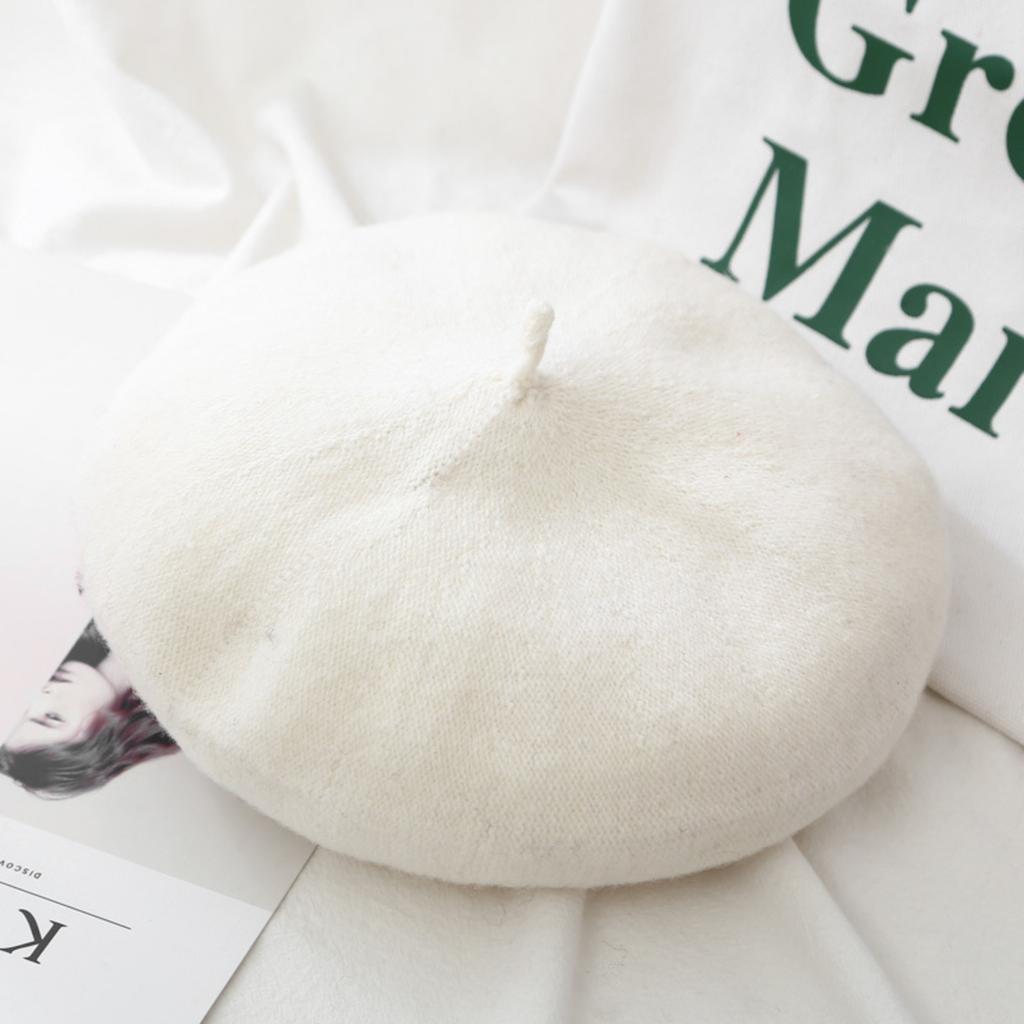 Woolen Beret, Fashionable And Warm Retro Hat