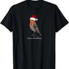 Robin Weihnachtskostüm Frohe Weihnachten Vogel Liebhaber Lustiges T-Shirt